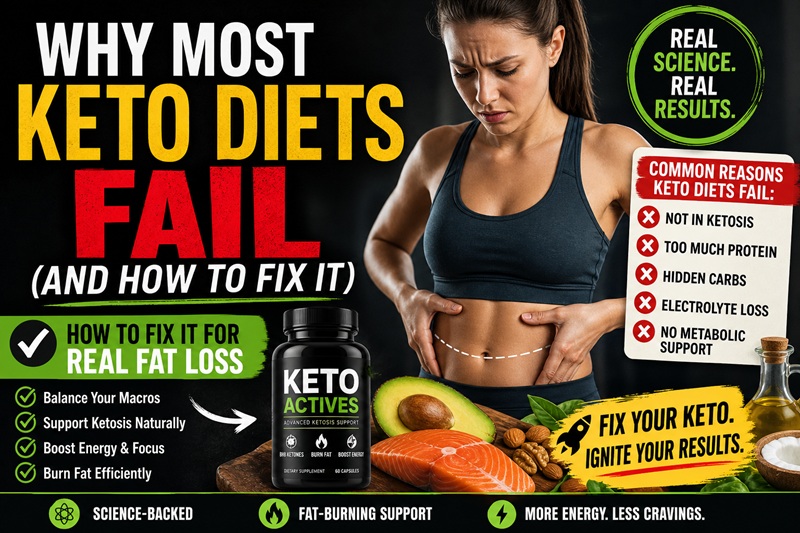 Keto Fail Sign Why Most Keto Diets Fail (And How to Fix It for Real Fat Loss ...