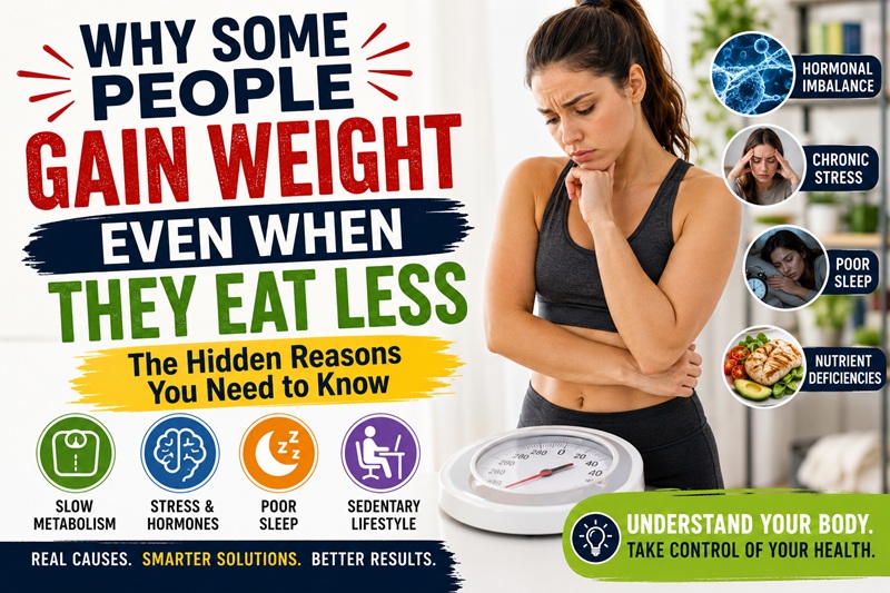 Why Some People Gain Weight Even When They Eat Less - Article Bump